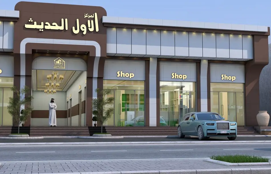 واجهة كلادينج تجارية 6 — GP Advertising